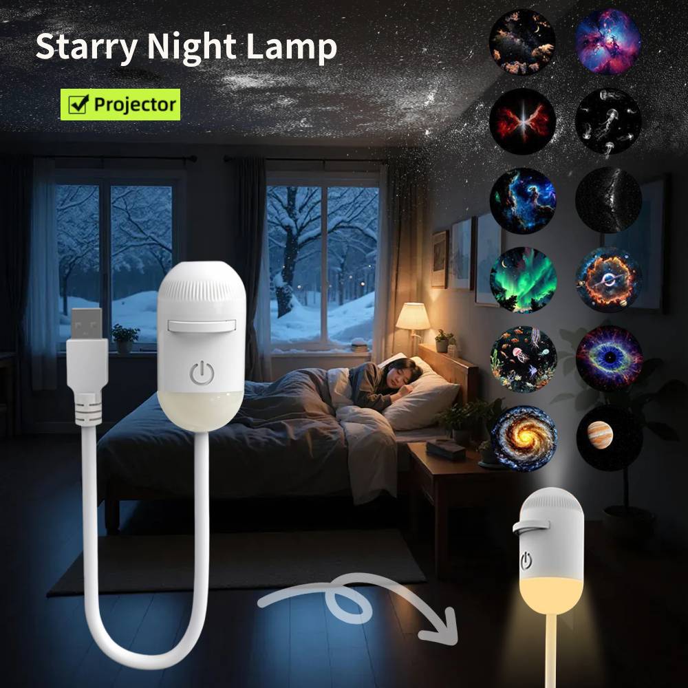 Projector Lamp Replacement - Mini Galaxy Star Projector Night Light