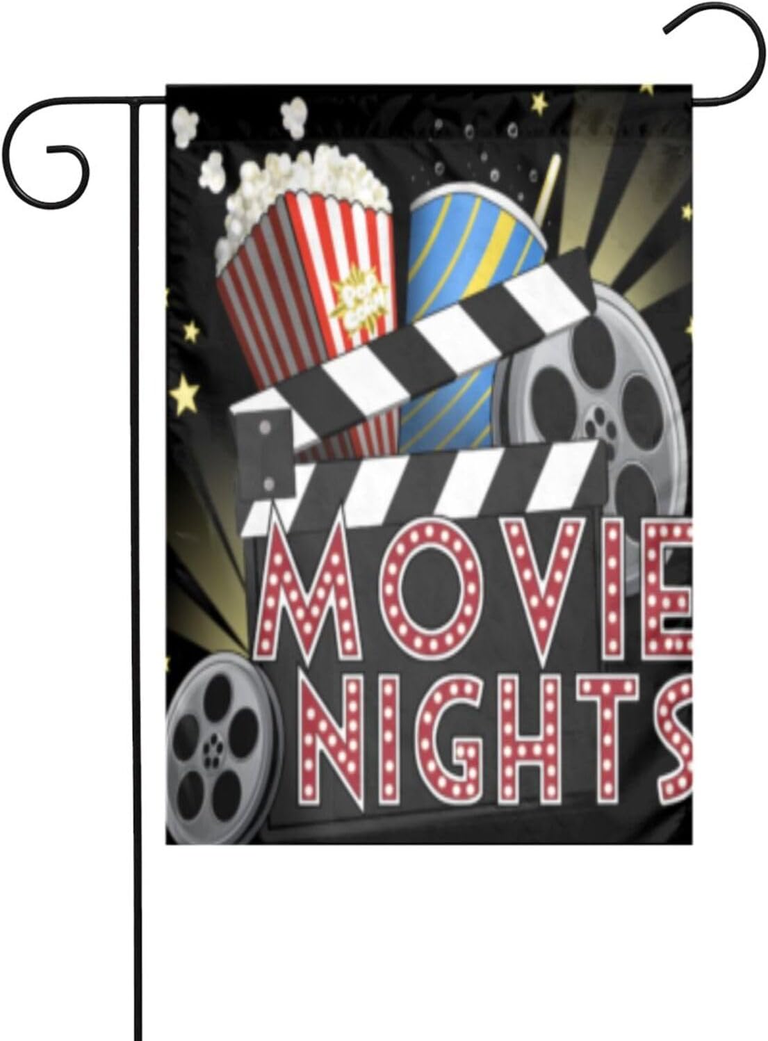 Home Cinema Night - Retro Theater Movie Night Cinema Garden