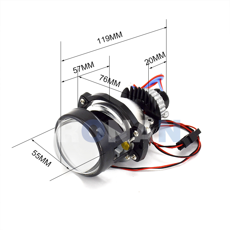 RONAN 2.0inch Mini Bi-Led Proj - Projector Lamp Replacement บทวิจารณ์และราคา