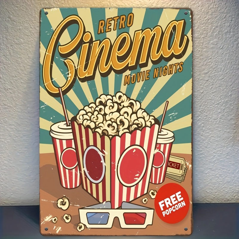 Room Decor , Retro Cinema Movi - Home Cinema Night บทวิจารณ์และราคา