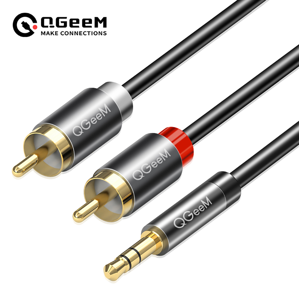 QGeeM RCA Cable 2RCA to 3.5 Au - Home Cinema Marantz บทวิจารณ์และราคา