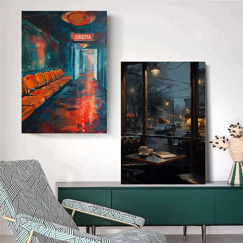 1pc frameless Moody Vintage Ni - Home Cinema Room บทวิจารณ์และราคา