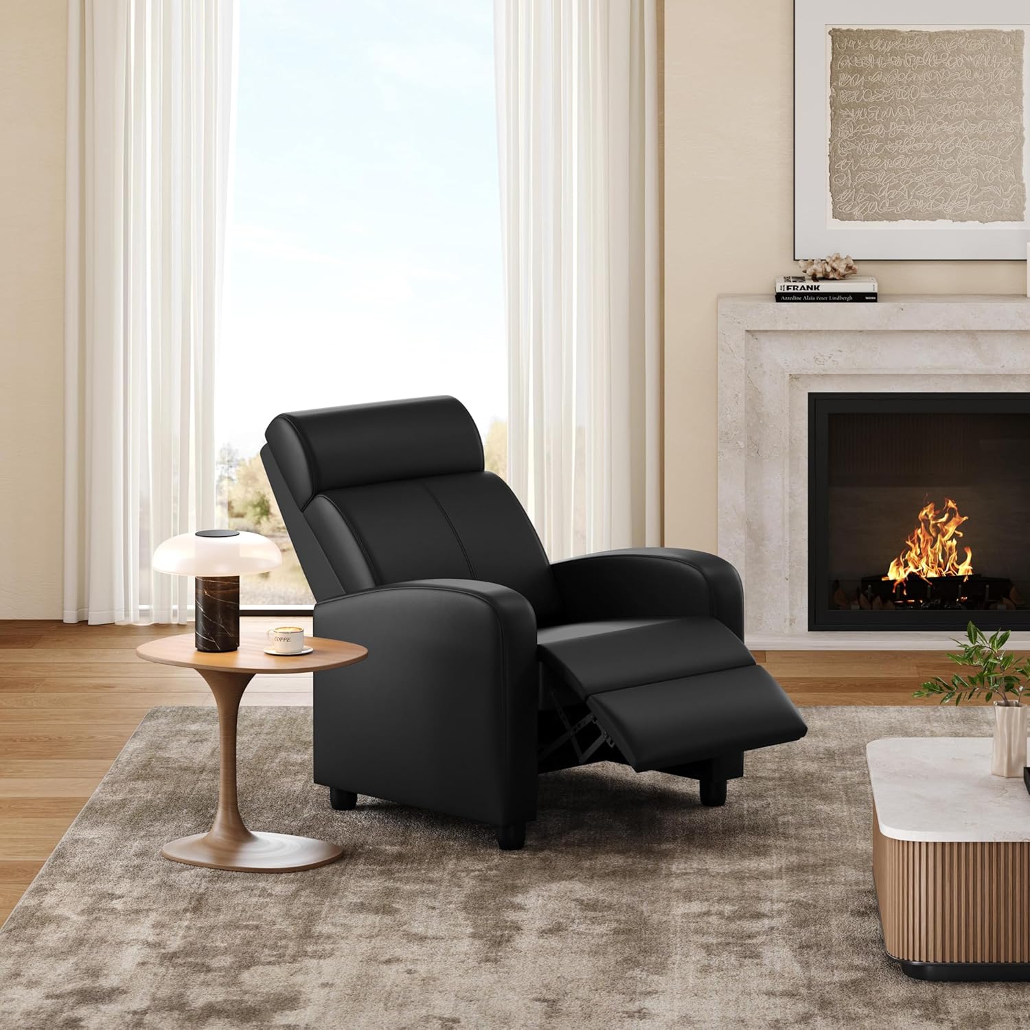 PU Leather Recliner Chair, Pus - Home Cinema Recliner Chairs บทวิจารณ์และราคา