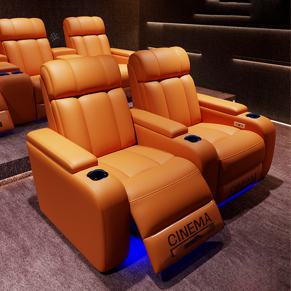 Linlimlam Luxury Genuine Leath - Home Cinema Recliner Chairs บทวิจารณ์และราคา