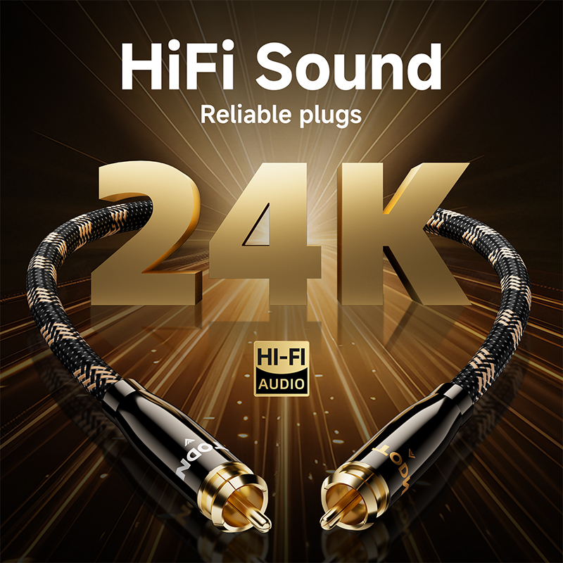 TODN RCA Cable HiFi Stereo 3.5 - Home Cinema Marantz บทวิจารณ์และราคา