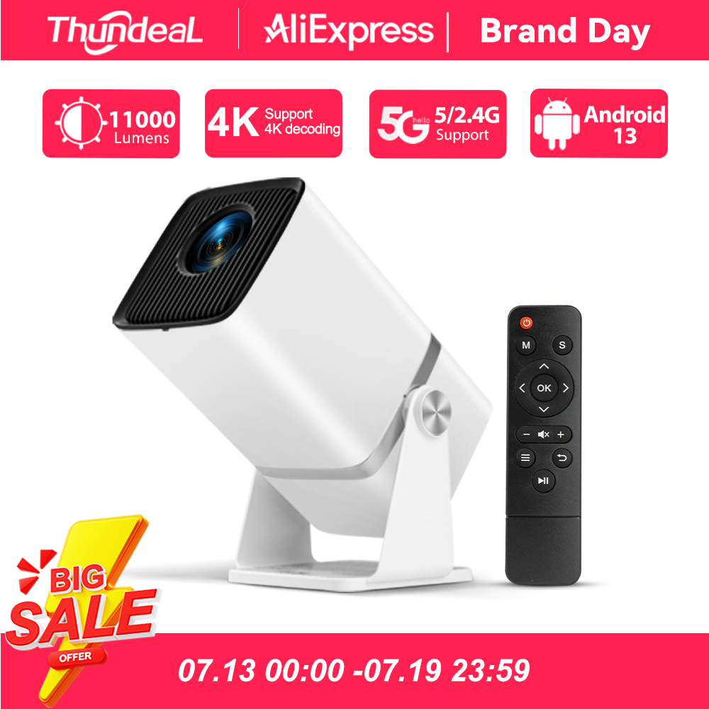 ThundeaL Mini HD Projector TD8 - Home Cinema Night บทวิจารณ์และราคา