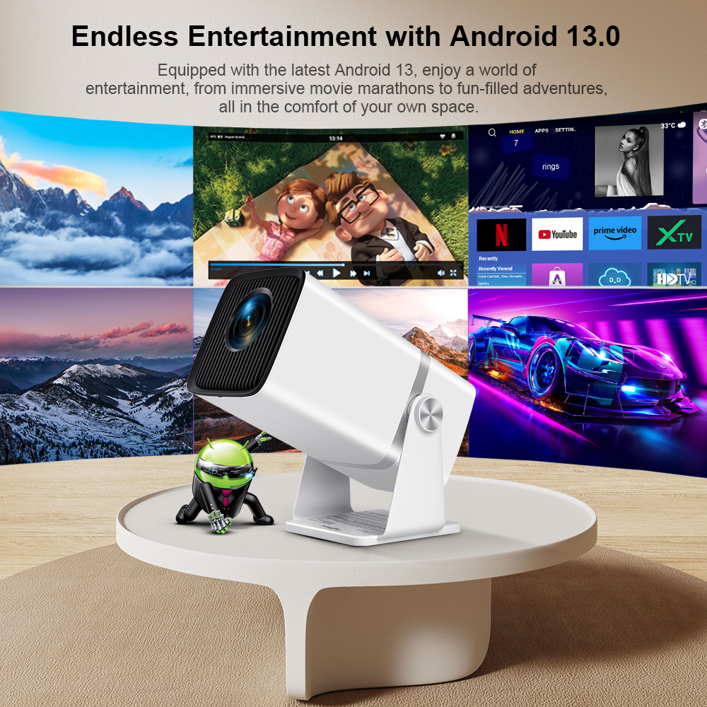 ThundeaL Mini HD Projector TD8 - Home Cinema Night บทวิจารณ์และราคา