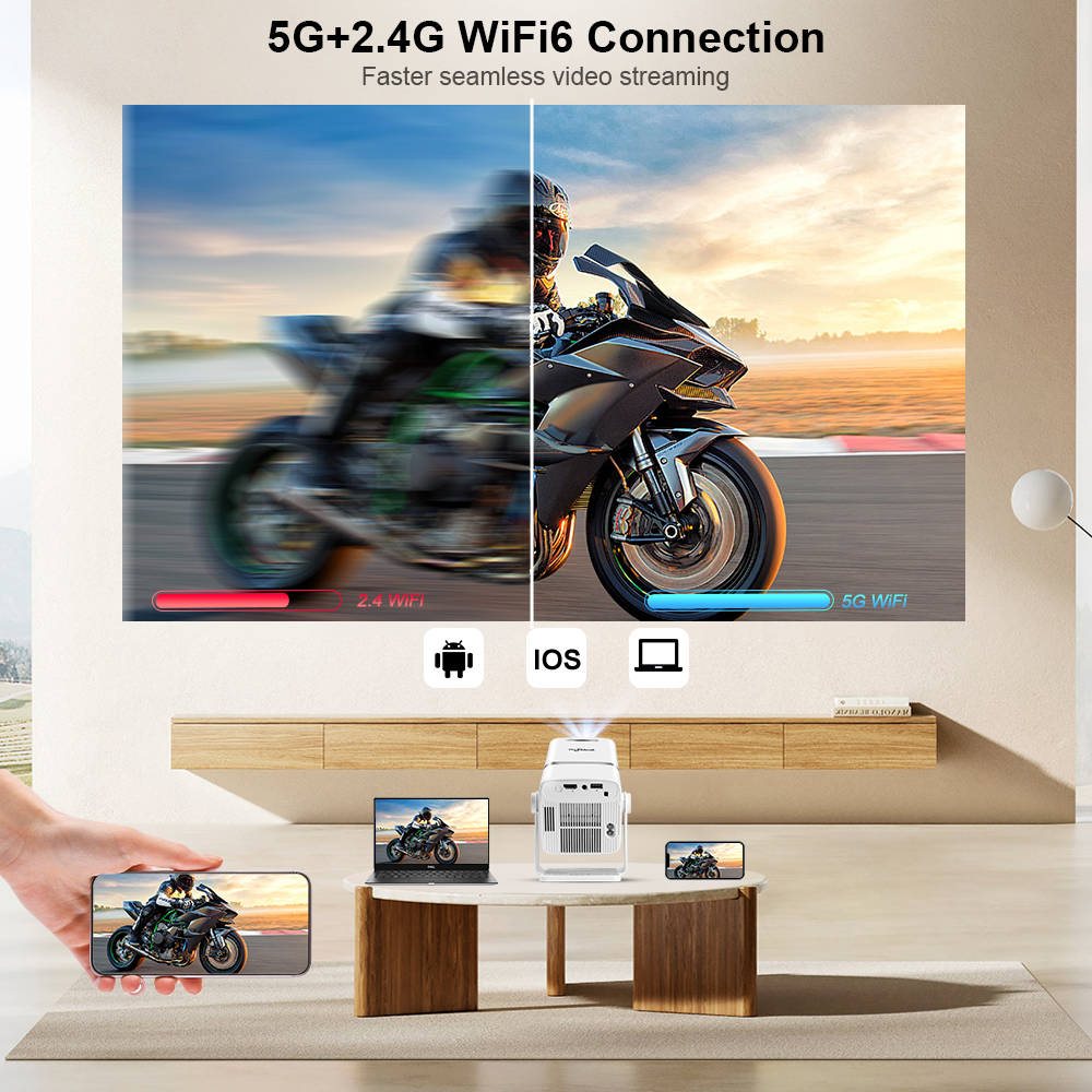 ThundeaL Mini HD Projector TD8 - Home Cinema Night บทวิจารณ์และราคา