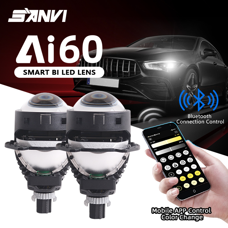 NEW SANVI Ai60 Car Bi LED Proj - Projector Lamp Replacement บทวิจารณ์และราคา