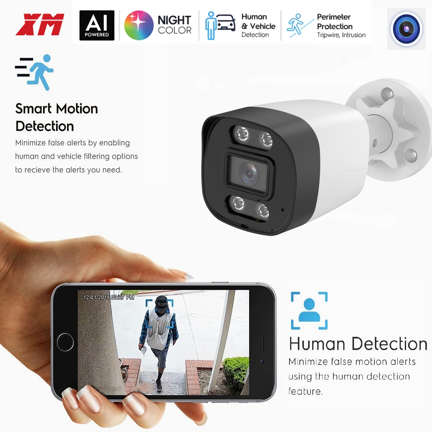 4K Poe Video Surveillance IP C - Home Cinema Outdoor บทวิจารณ์และราคา