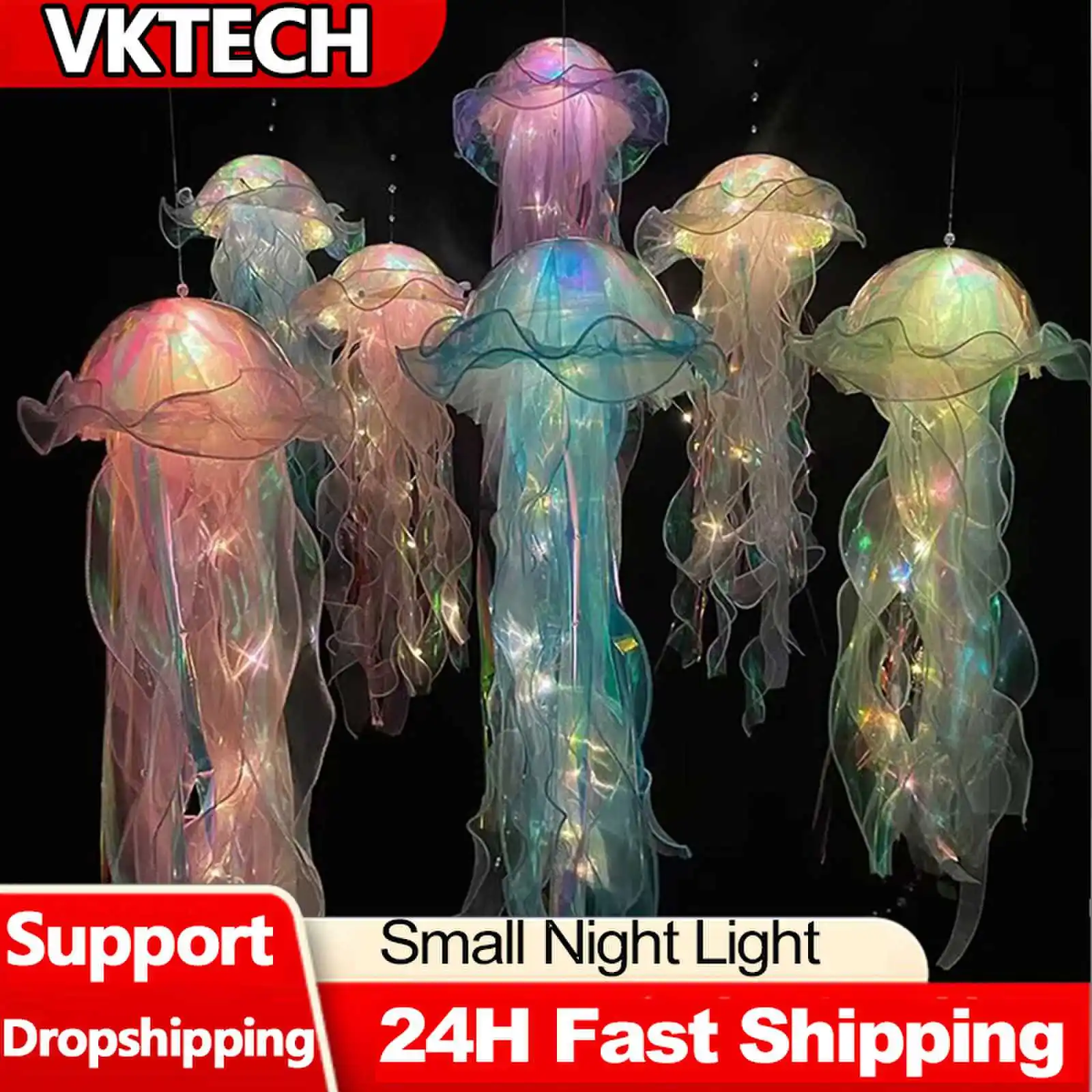 Jellyfish Lamp Portable Flower - Home Cinema Room บทวิจารณ์และราคา
