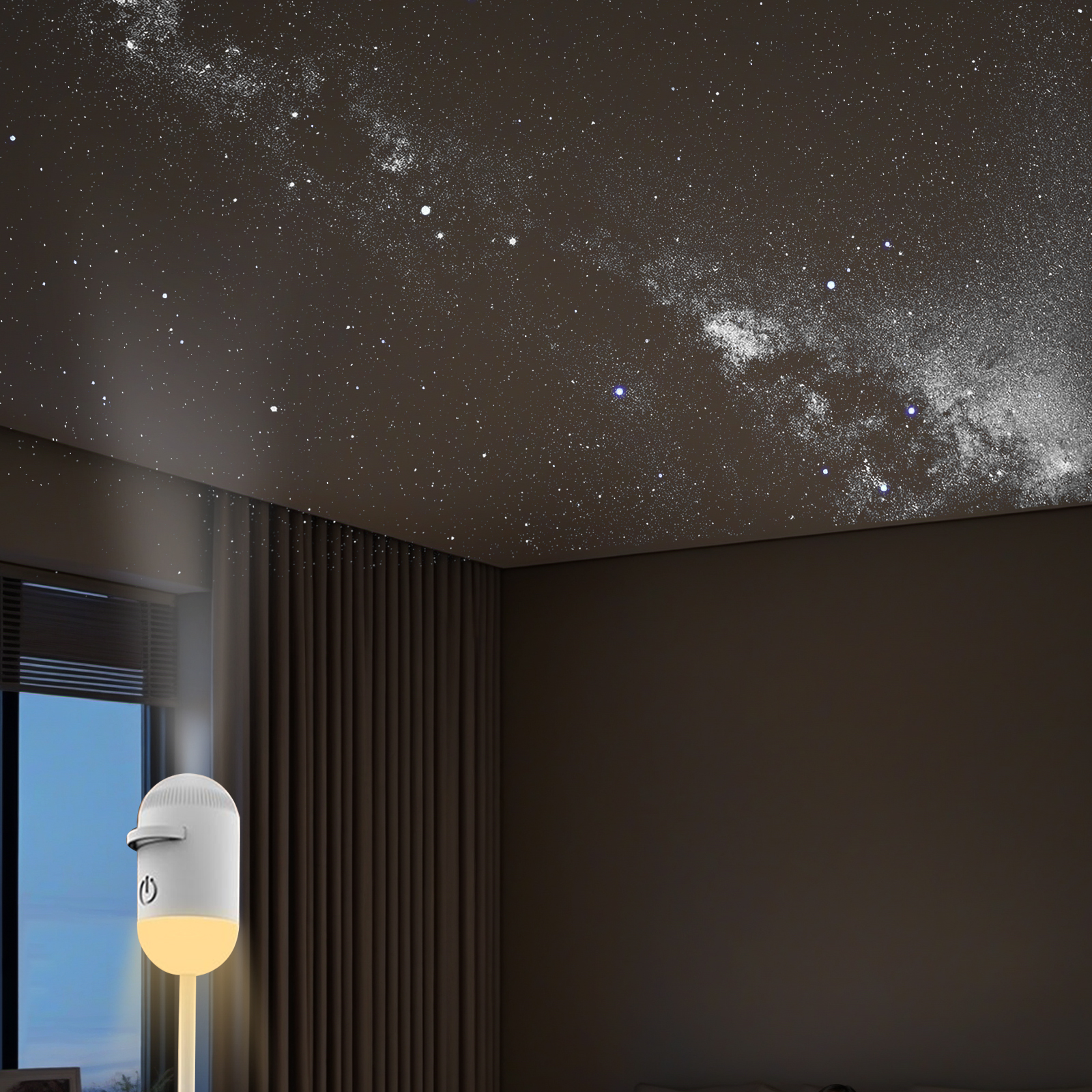 Mini Galaxy Star Projector Nig - Projector Lamp Replacement บทวิจารณ์และราคา