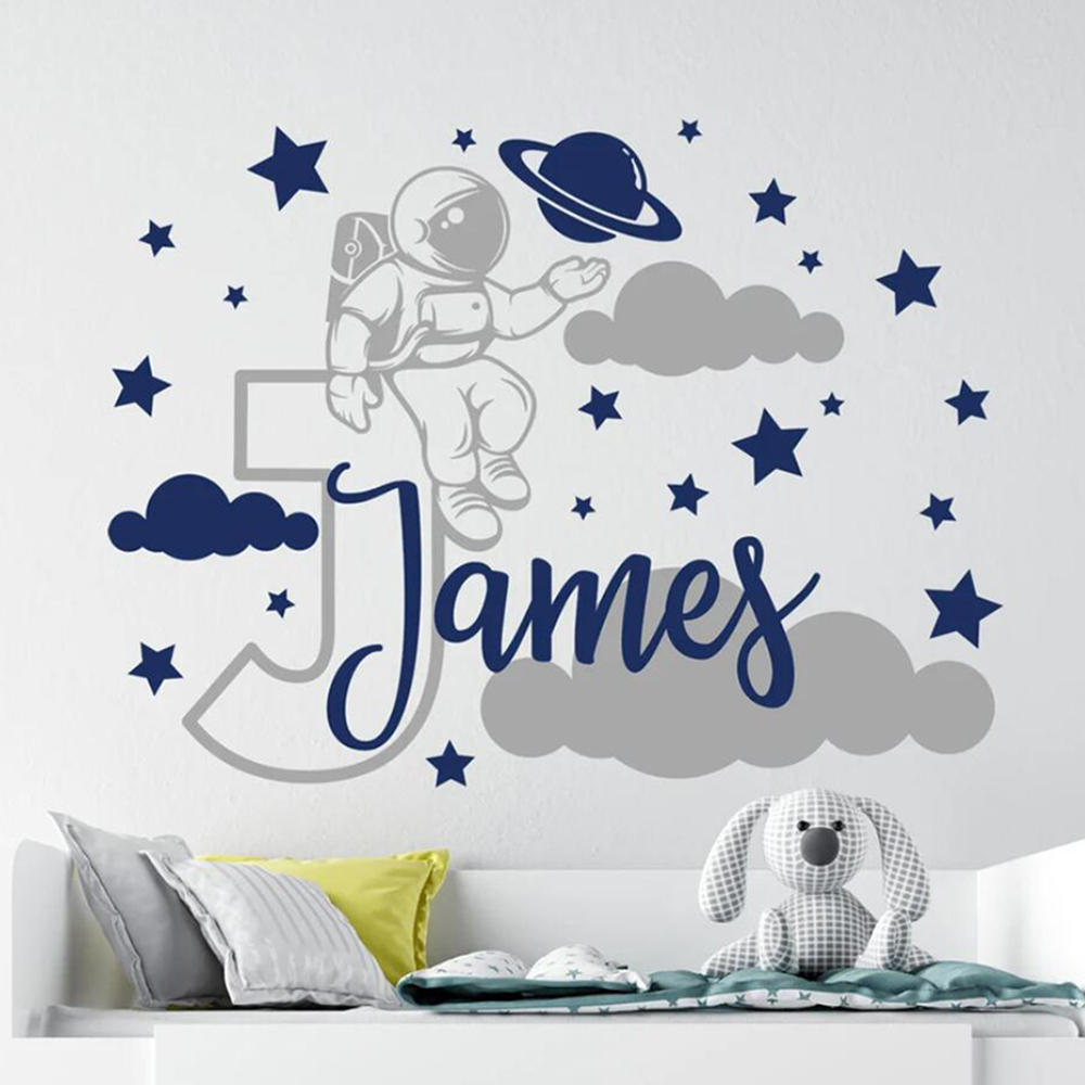 Custom Name Cartoon Space Astr - Home Cinema Room บทวิจารณ์และราคา