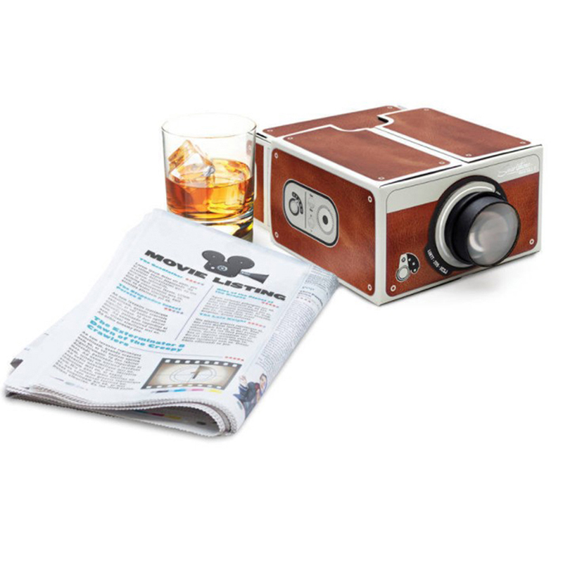 DIY 3D Projector Cardboard Min - Home Cinema Mini บทวิจารณ์และราคา