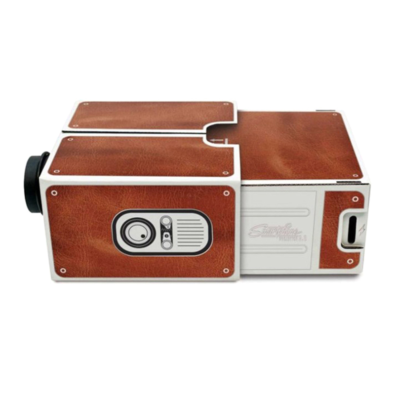 DIY 3D Projector Cardboard Min - Home Cinema Mini บทวิจารณ์และราคา