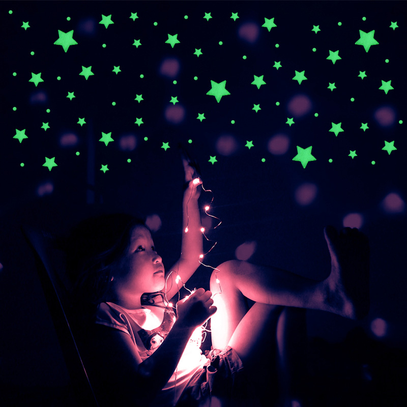 211pcs 3D Bubble Luminous Star - Home Cinema Room บทวิจารณ์และราคา