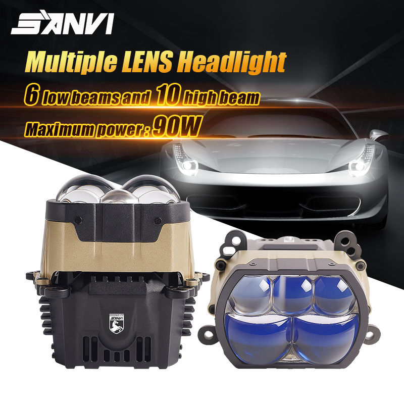 SANVI 180W PX8 Square Bi LED M - Projector Lamp Replacement บทวิจารณ์และราคา