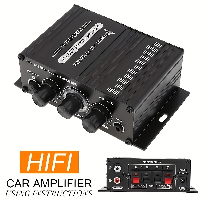 AK-270 400W Mini Power Amplifi - Home Cinema Marantz บทวิจารณ์และราคา