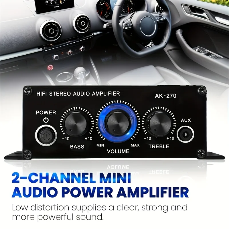 AK-270 400W Mini Power Amplifi - Home Cinema Marantz บทวิจารณ์และราคา
