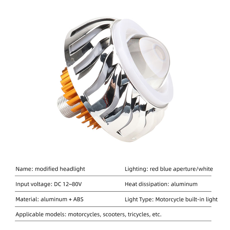 1pcs Car Motorcycle Headlight  - Projector Lamp Replacement บทวิจารณ์และราคา