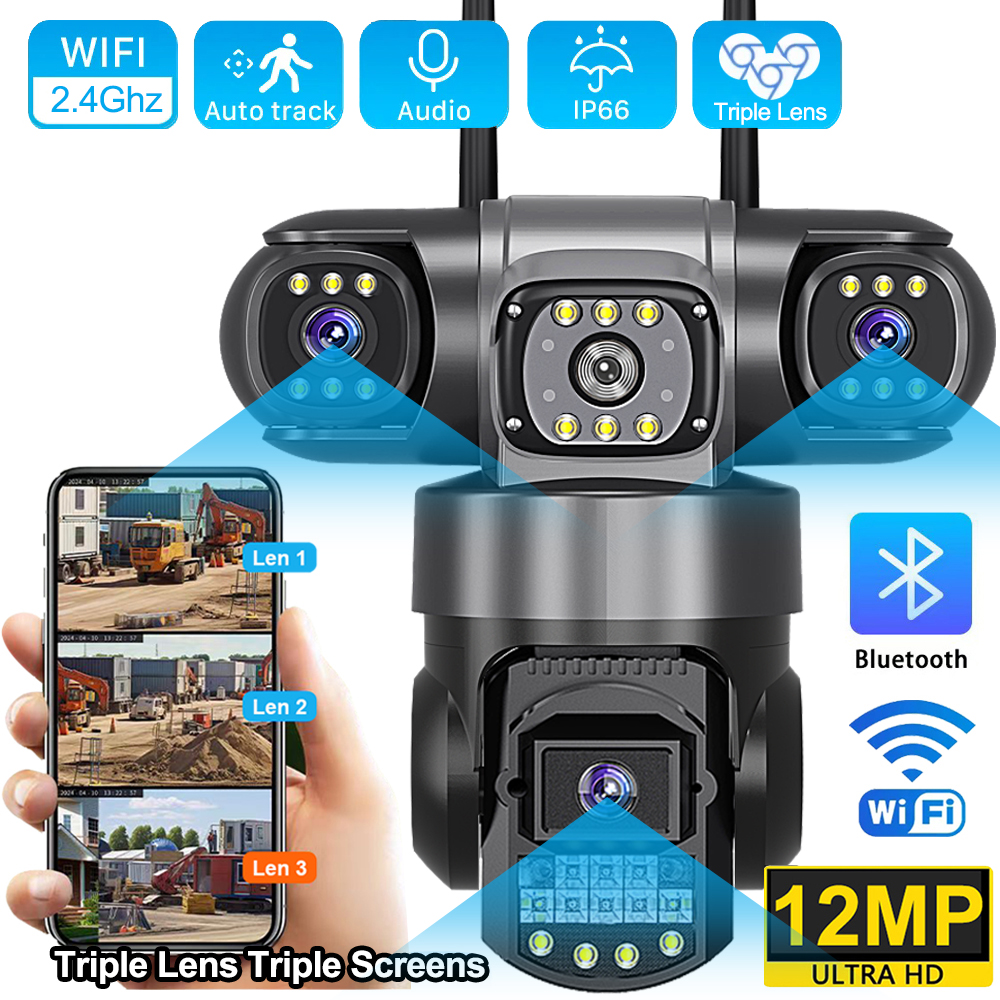 V380 Pro WiFi IP Camera Outdoo - Home Cinema Outdoor บทวิจารณ์และราคา