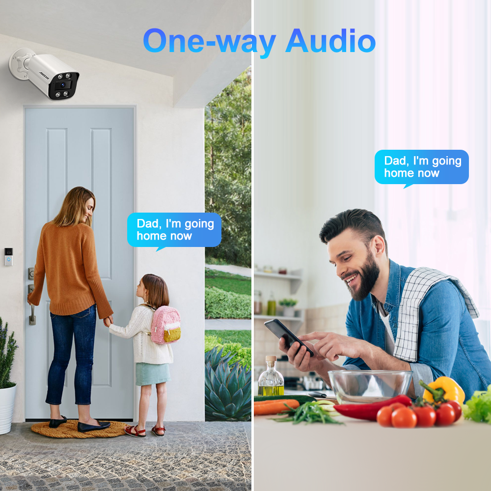 ASECAM 4K 8MP IP Camera Outdoo - Home Cinema Outdoor บทวิจารณ์และราคา
