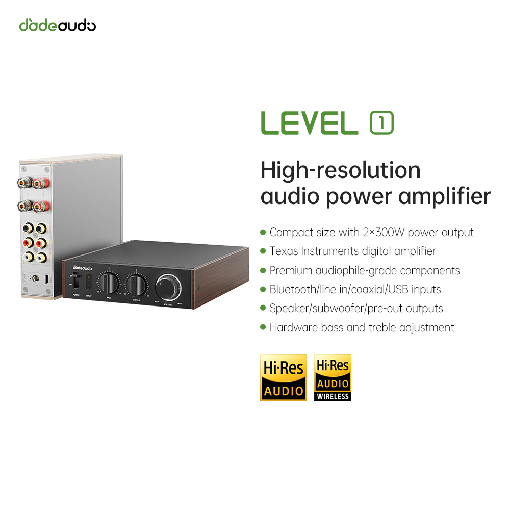 JadeAudio Level 1 Desktop HiFi - Home Cinema Marantz บทวิจารณ์และราคา