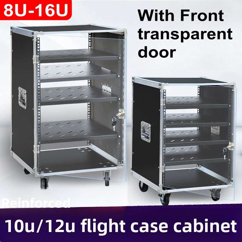 Front transparent door 8U - 16 - Home Cinema Outdoor บทวิจารณ์และราคา