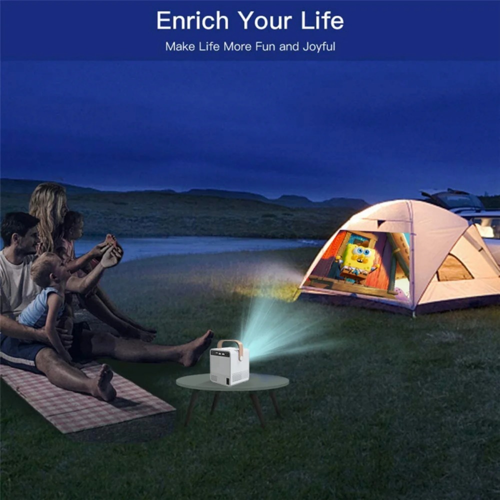 Portable Smart 4K Projector Mi - Home Cinema Outdoor บทวิจารณ์และราคา