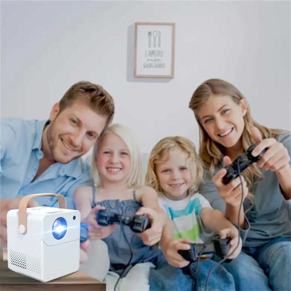 Portable Smart 4K Projector Mi - Home Cinema Outdoor บทวิจารณ์และราคา