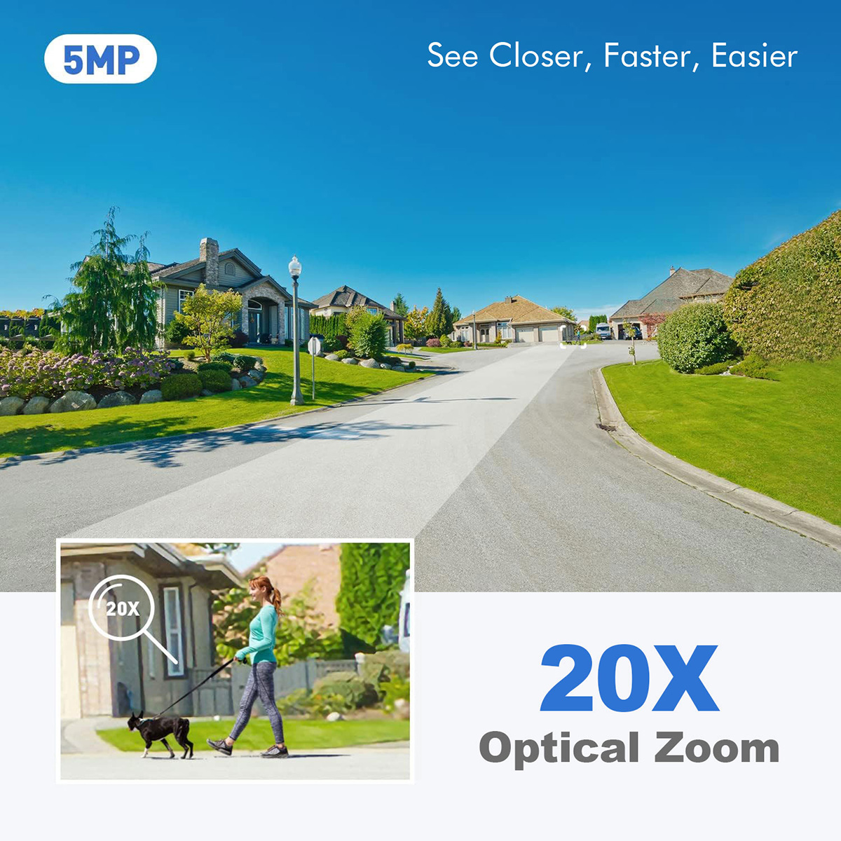 Srihome SH041 QHD 5.0MP 20X Zo - Home Cinema Outdoor บทวิจารณ์และราคา