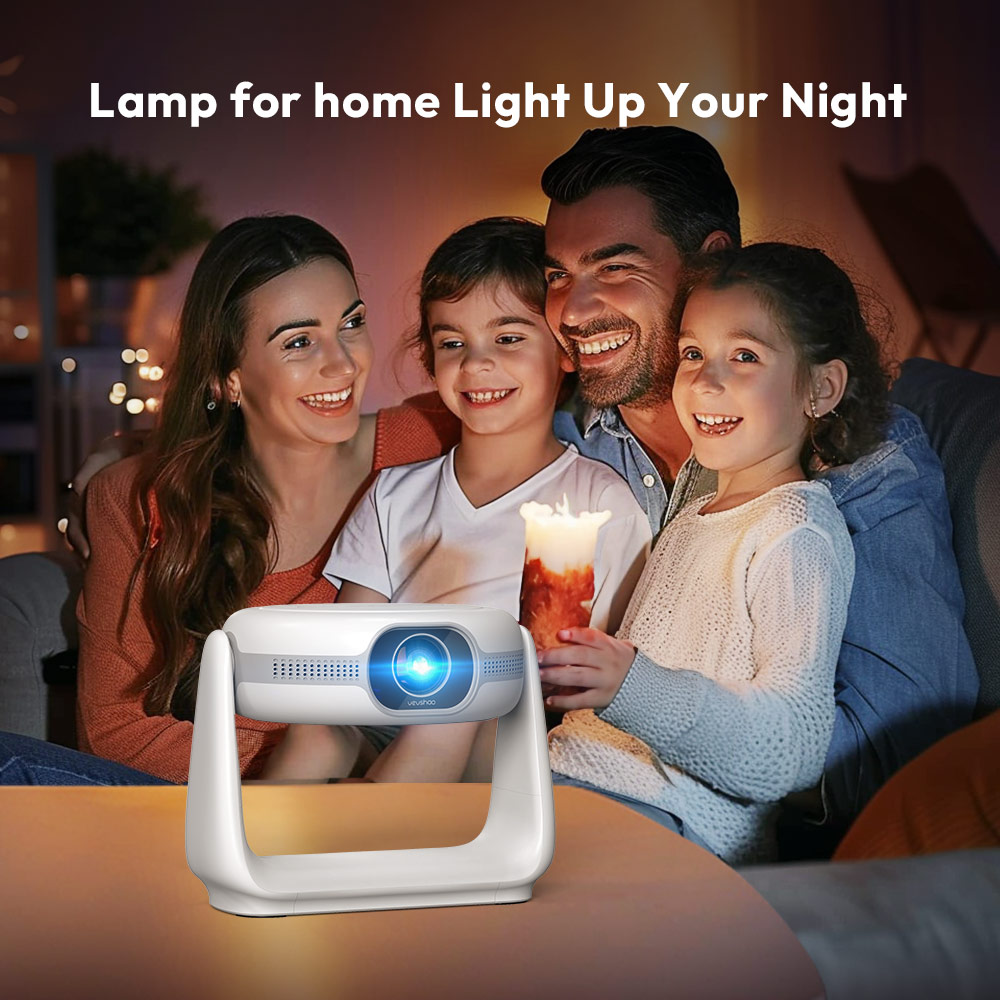 Vevshao A10 Smart 1080P Projec - Home Cinema Mini บทวิจารณ์และราคา