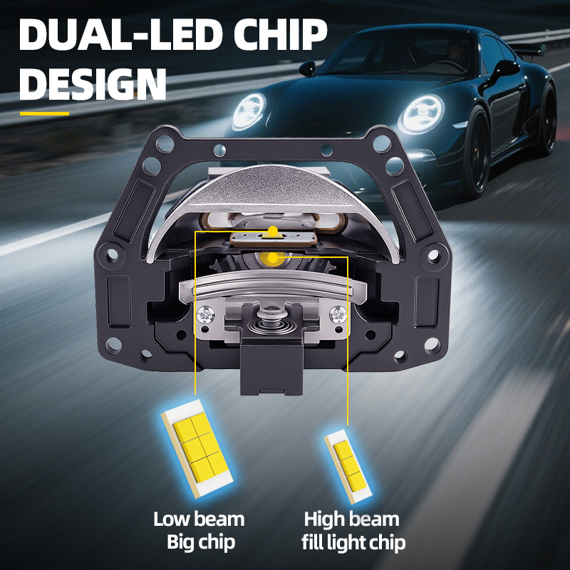 SANVI Car LK8 Bi LED Projector - Projector Lamp Replacement บทวิจารณ์และราคา